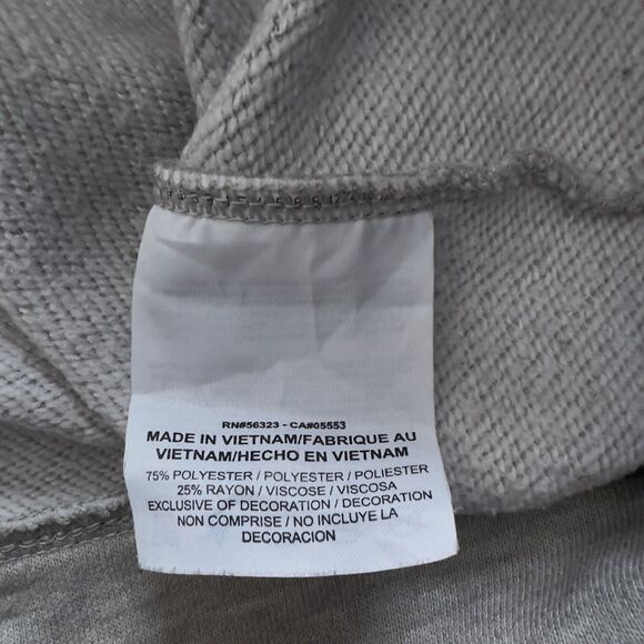 Nike Sweatshirt Women's Size M Soft Grey Dri-Fit Funnel Cowl Neck Pullover - Picture 4 of 10